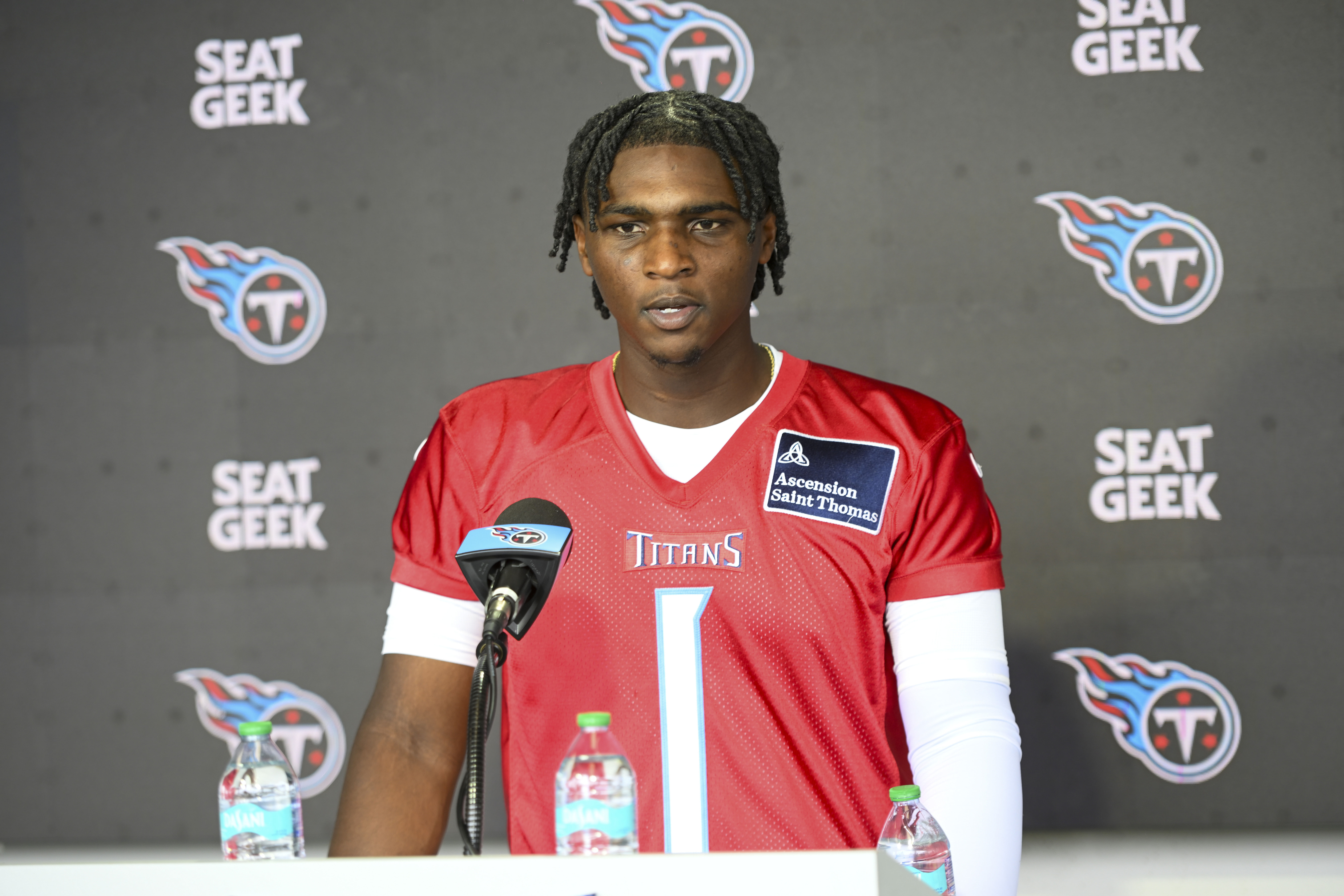 NFL: Tennessee Titans Rookie Minicamp - Source: Imagn